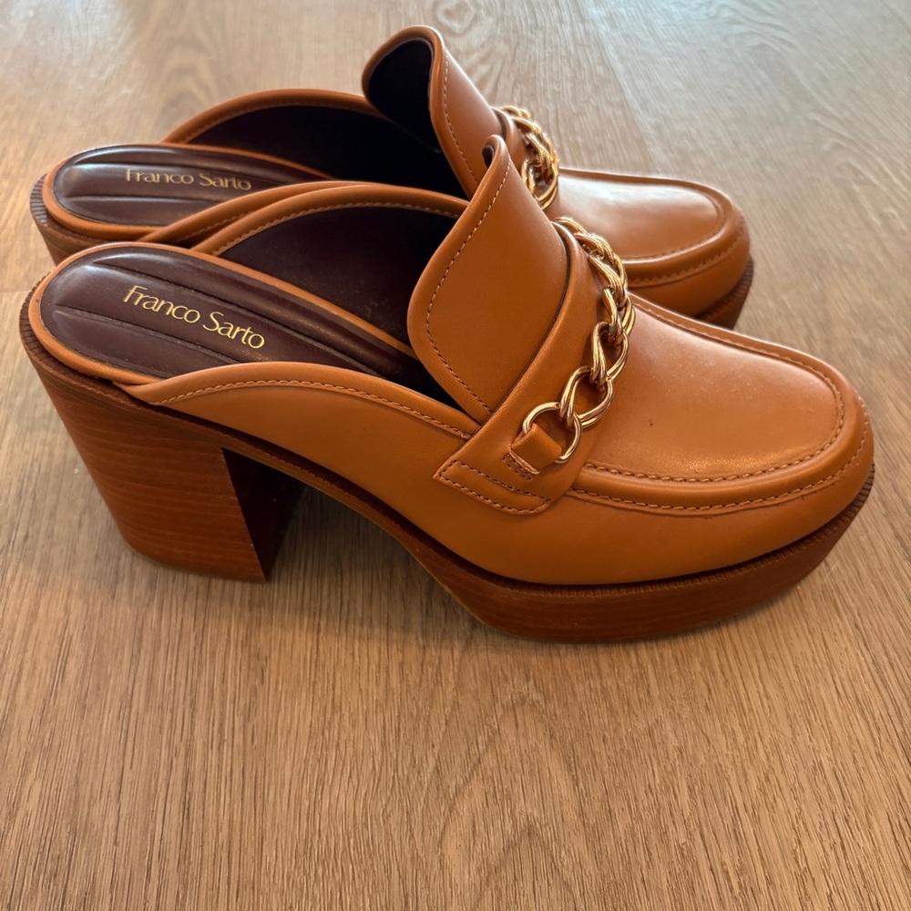 Franco Sarto Platform Mules